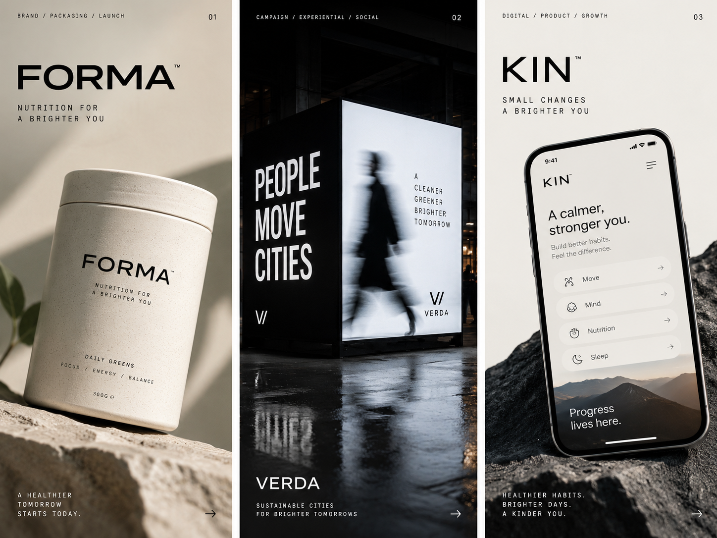 Three key marketing campaigns